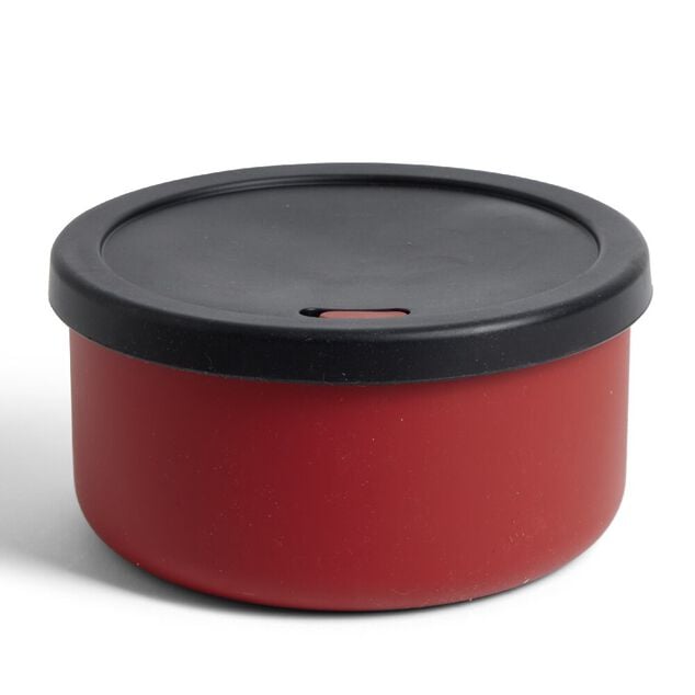Bo&icirc;te alimentaire ronde en silicone 700ml - &Oslash;14,5xH.7cm