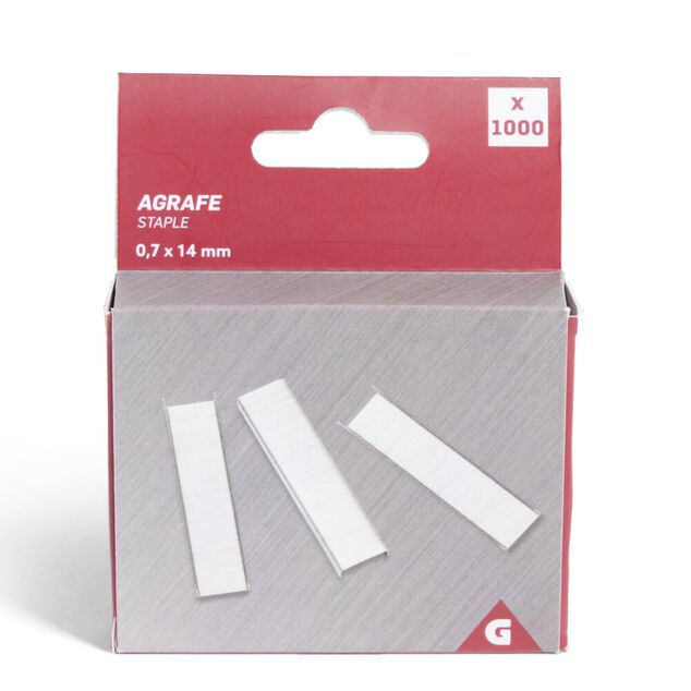 Agrafes 14mm x1000