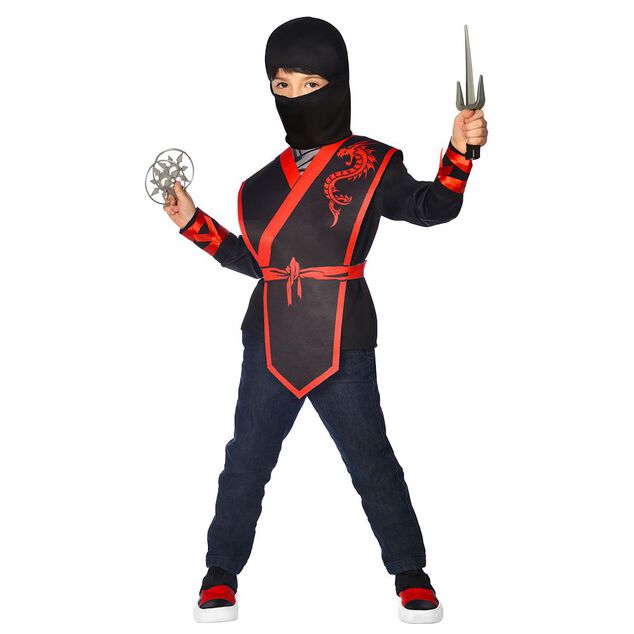 Deguiz'box d&eacute;guisement ninja avec accessoires 4/6 ans