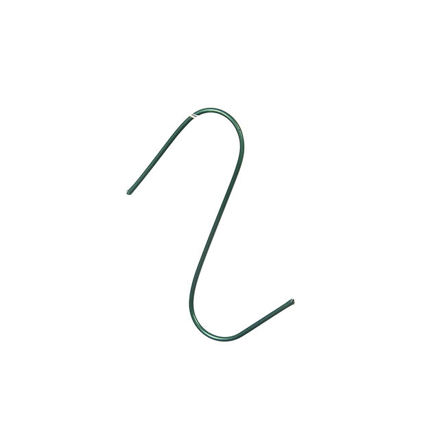 Crochet m&eacute;tallique vert x100