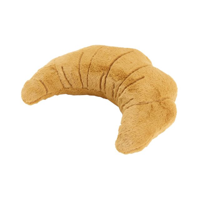 Cousin forme croissant marron L40cm