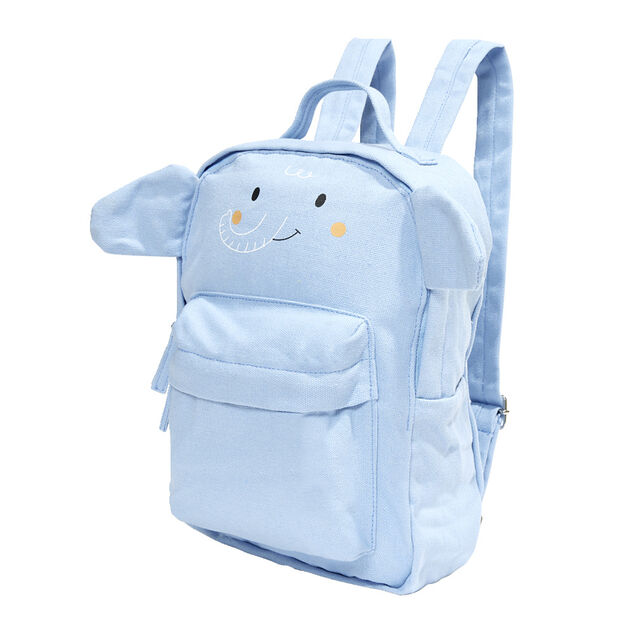 Sac à dos enfant design animal 21x9xH28,5cm - 2 modèles lapin ou éléphant