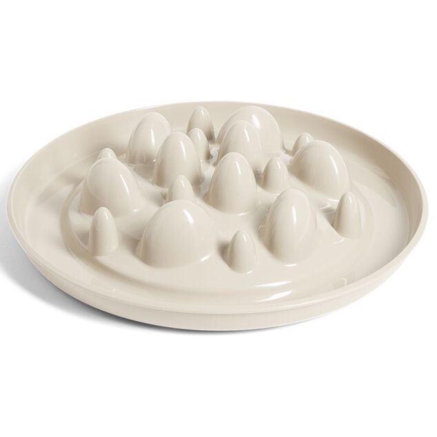 Gamelle anti glouton &Oslash;32xH7cm plastique (3 mod&egrave;les)