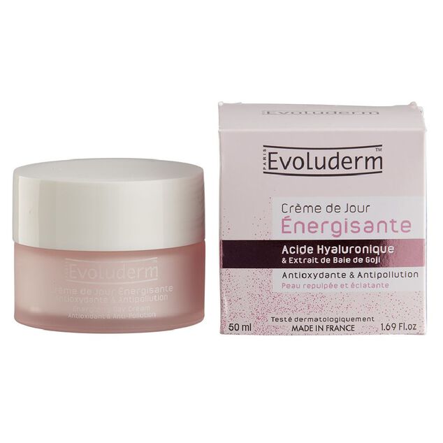 Cr&egrave;me de jour Evoluderm &eacute;nergisante 50 ml