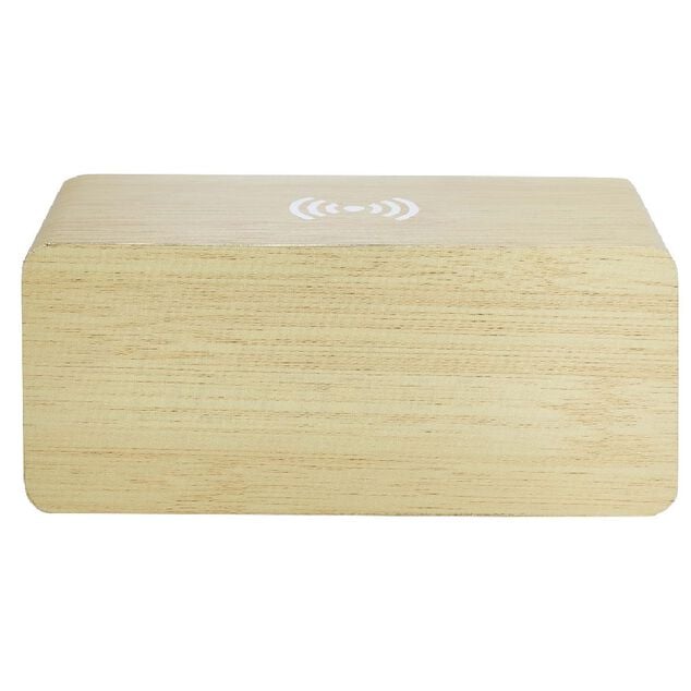 R&eacute;veil rectangulaire bois naturel