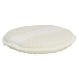 &Eacute;ponge corps ovale blanche