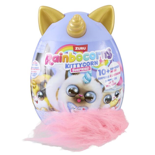 oeuf surprise Rainbocorns Kitticorn peluche