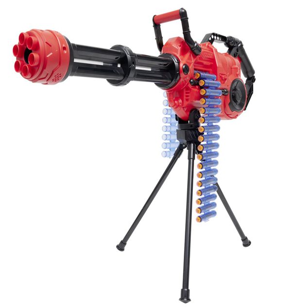 Mitrailleuse &eacute;lectrique Thundershot avec 40 fl&eacute;chettes ventouses et tr&eacute;pied