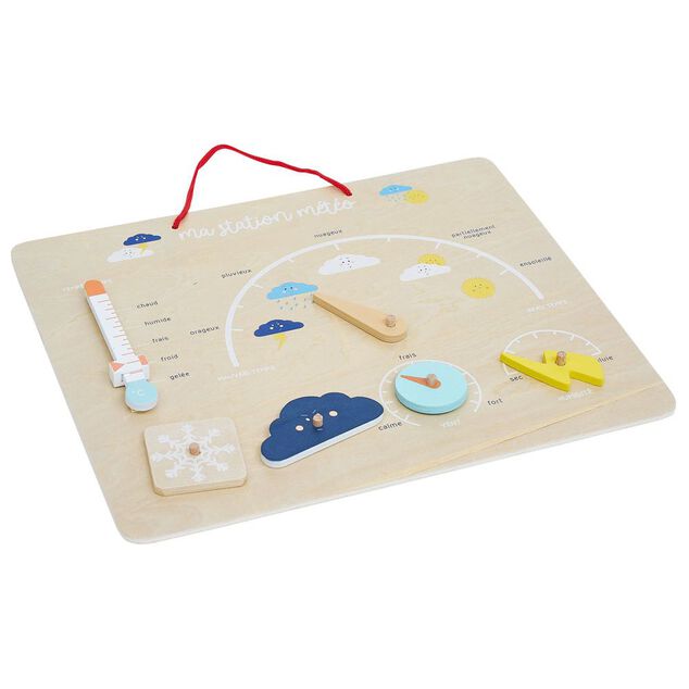 Tableau éducatif en bois