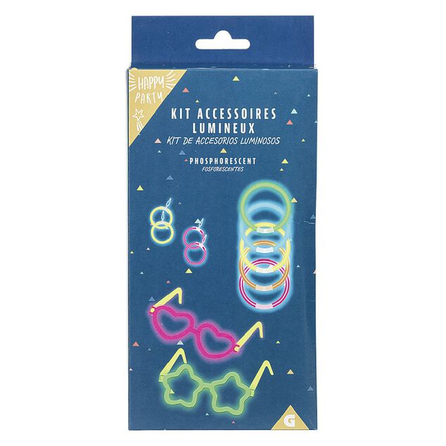 Kit d'accessoire lumineux x 38 pièces