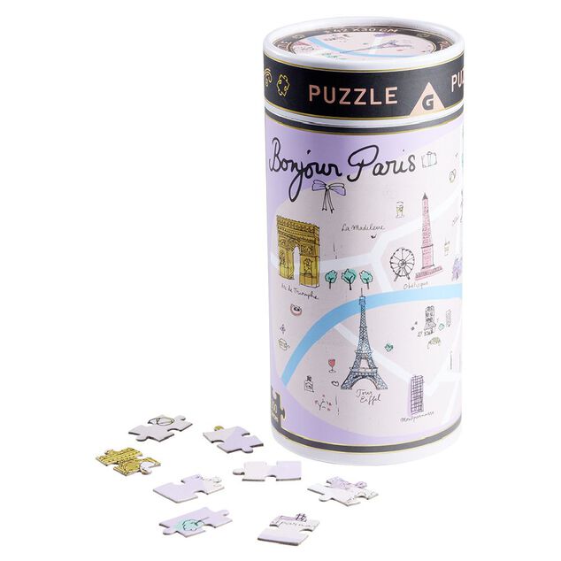 Puzzle cadre d&eacute;co multicolore