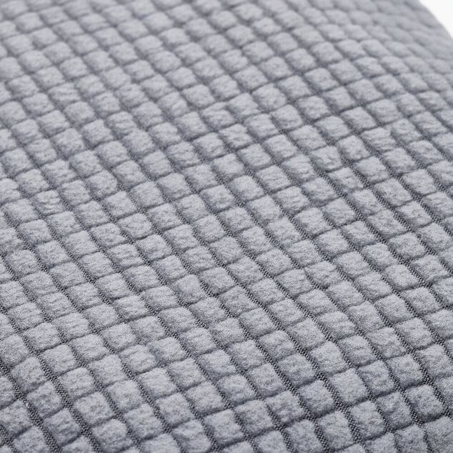 Housse de chaise scandinave extensible grise 45x40xH45cm