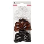 Pince crocodile design papillon L.6 cm x3