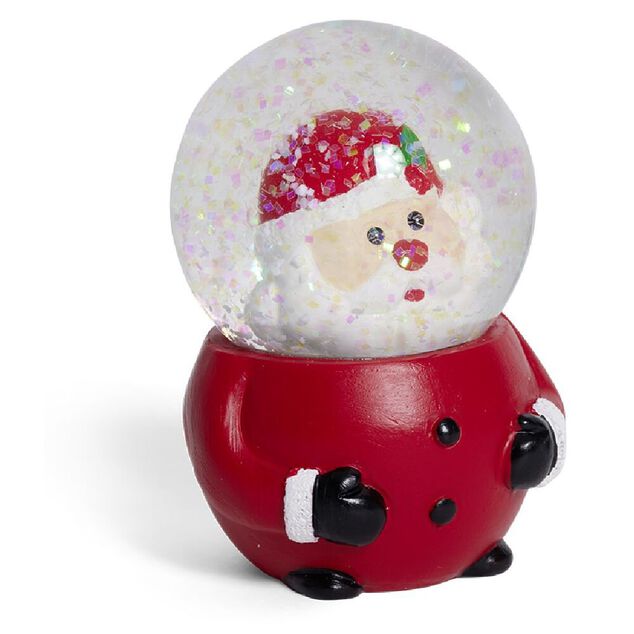 Boule à neige Noël Ø4,5xH7cm