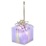 Cadeau de Noël lumineux à suspendre