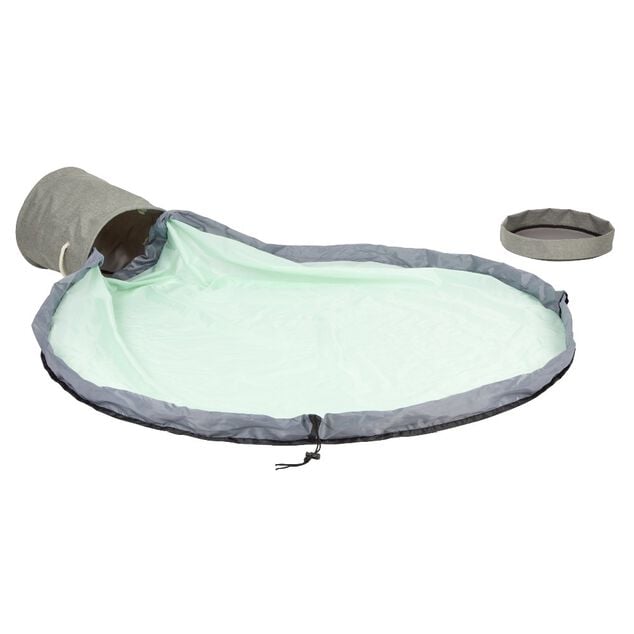 Pani&egrave;re de rangement et son tapis de jeu
