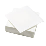 Serviette en papier Tex Touch 2 plis uni blanc x50