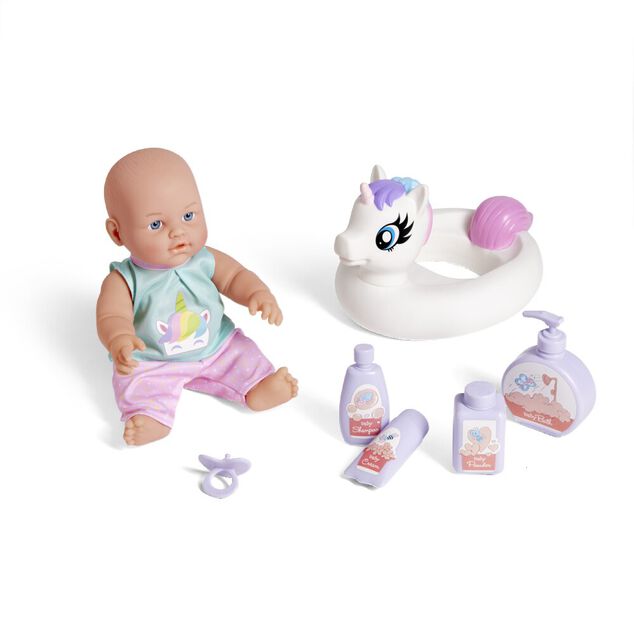 Poupon baigneur 6 accessoires