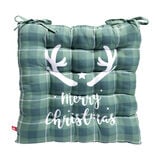 Galette de chaise Noël carrée 40x40cm - 4 modèles