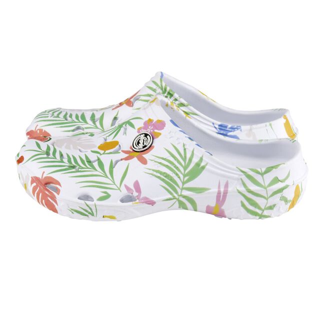 Sabots Hipps femme motif v&eacute;g&eacute;tal 38/39