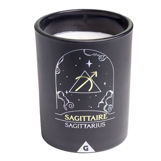 Bougie bijou signe astrologique bracelet doré - 12 modèles