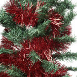 Guirlande de Noël à brins scintillants Rouge 4 m