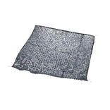 Voile d'ombrage ajour&eacute; Corse carr&eacute; gris 300x300cm