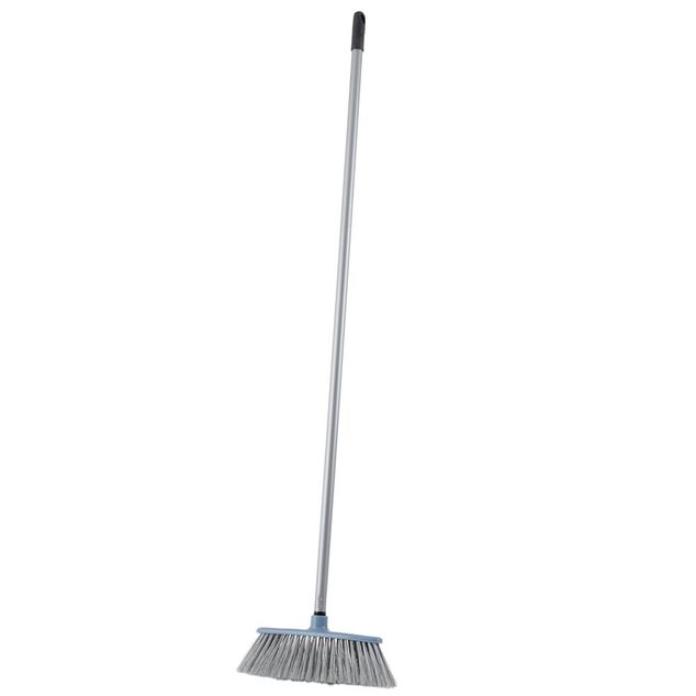 Balai avec manche plastique et acier L120cm