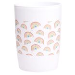 Gobelet motif arc en ciel Ø7xH9,7cm
