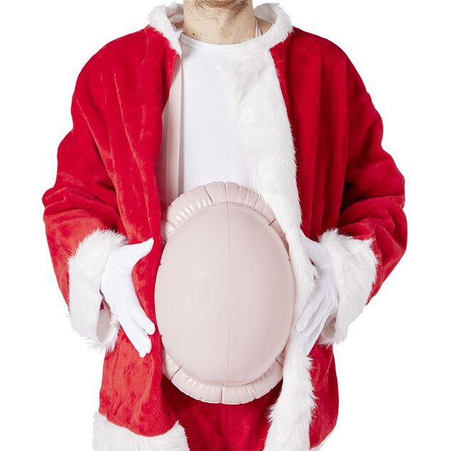 Ventre factice gonflable Père Noël