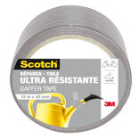 Adh&eacute;sif toile Scotch large ultra r&eacute;sistant gris