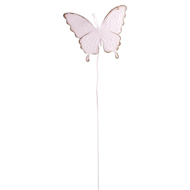 Figurine &agrave; planter m&eacute;tal papillon H56cm (3 mod&egrave;les)
