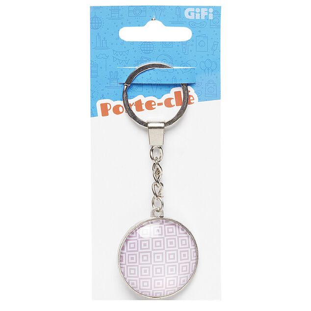 Porte cl&eacute;s en verre