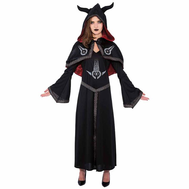 D&eacute;guisement femme d&eacute;mon Halloween taille L