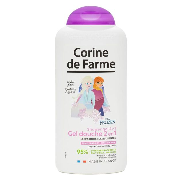 Gel douche enfant Reine des Neiges Corine de Farme corps et cheveux 300ml