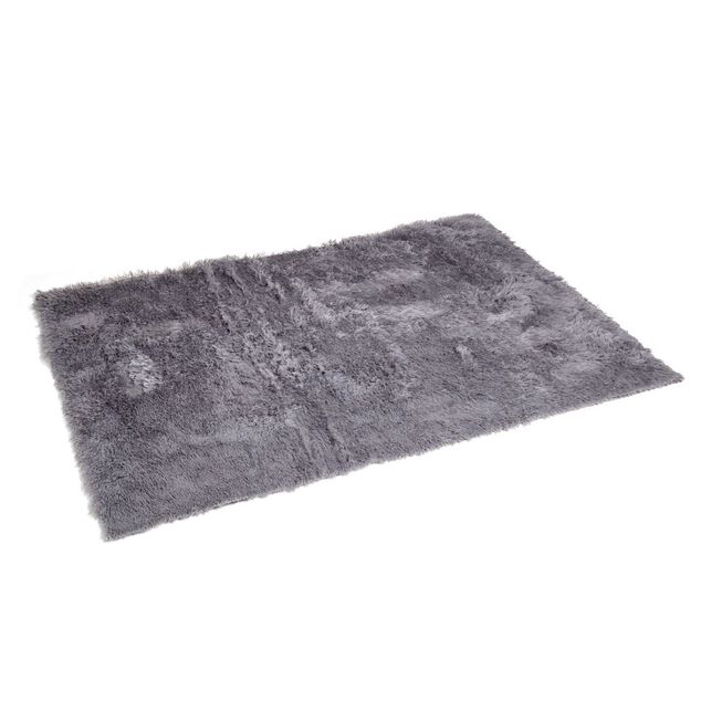 Tapis Shaggy 130x190cm polyester 3 coloris