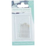 Aiguille &agrave; coudre x12 sp&eacute;ciale vue fatigu&eacute;e