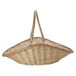 Panier &agrave; b&ucirc;ches en osier