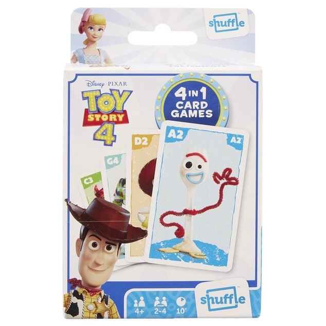 Jeu de cartes 4 en 1 Cartamundi