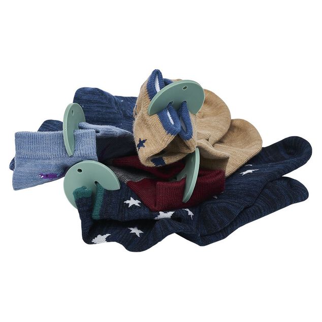 Accroche chaussettes &agrave; suspendre x6