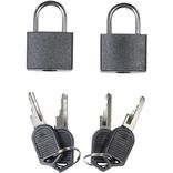 Cadenas &agrave; cl&eacute; pour bagages x2