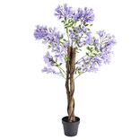 Arbre artificiel XL jacaranda violet H120cm