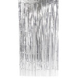Rideau de porte anniversaire aluminium thème nuit 1x2m