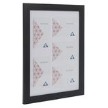 P&ecirc;le m&ecirc;le en bois noir L45X35 cm 5 vues 10x15cm