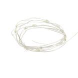 Guirlande lumineuse à piles 15LED blanc chaud 1,7m