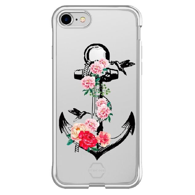 Coque pour IPhone 5C motif fleur plastique