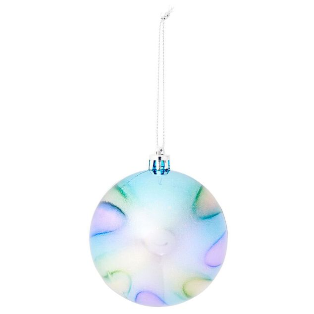 Boule de No&euml;l iridescente &Oslash;8cm