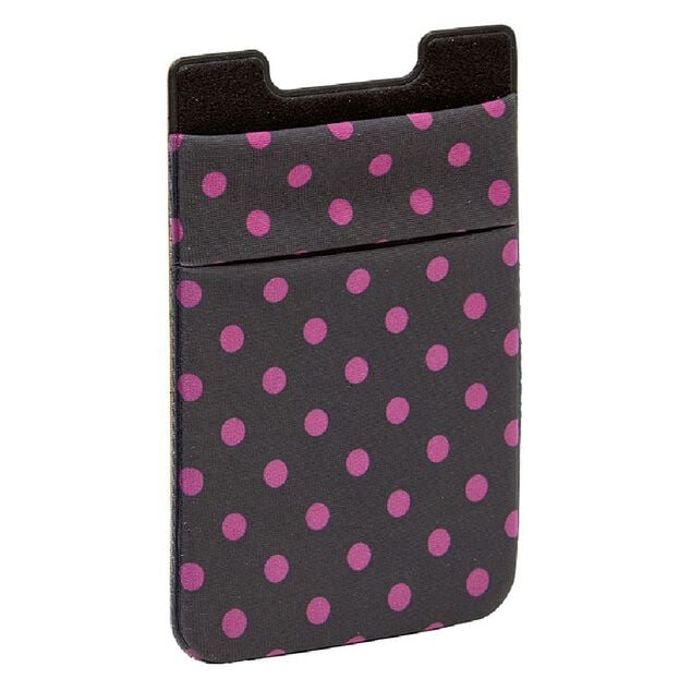 Porte carte pour t&eacute;l&eacute;phone x2