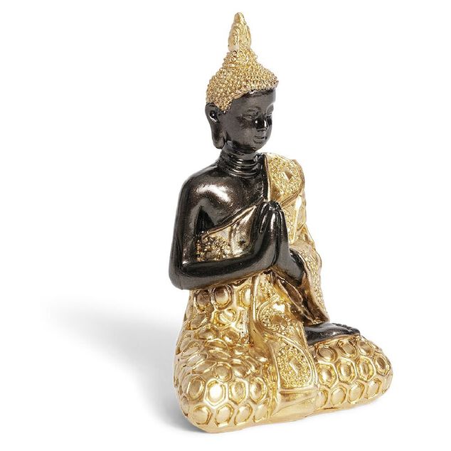 Bouddha d&eacute;coratif en polyr&eacute;sine - 4 mod&egrave;les