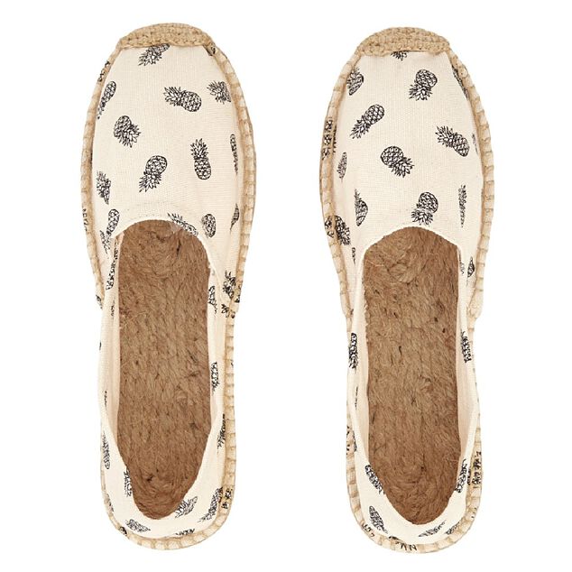 Espadrilles Femme imprim&eacute; ananas T36/40